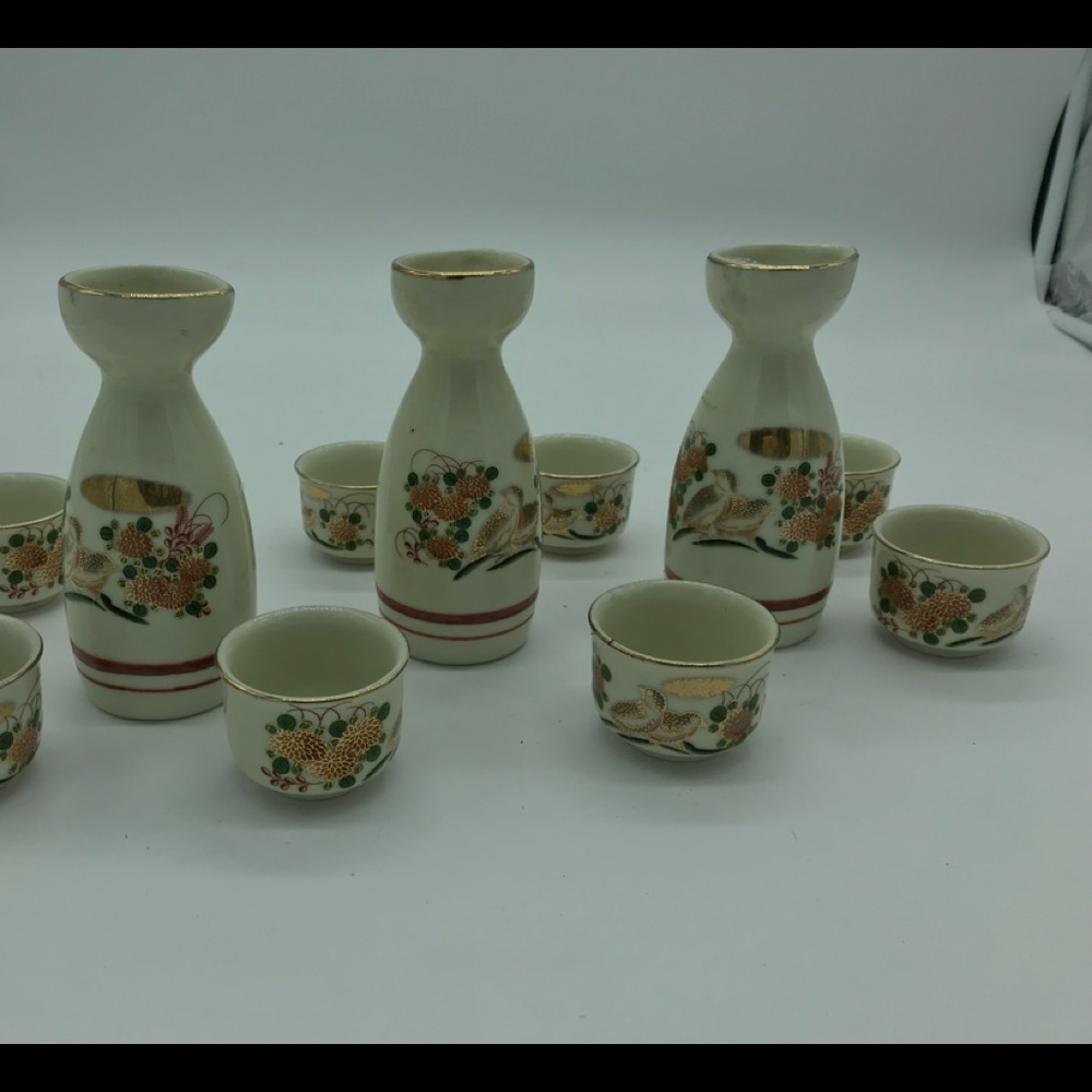 Japanese Sake Set Vintage